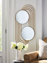 Prime Furniture - Ashley Furniture - Warrenley Mirror - Accent Mirror / Gold Finish - A8010401